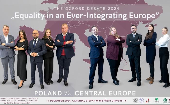 Ilustracja aktualności: Debata Oxfordzka „Equality in an Ever-Integrating Europe”