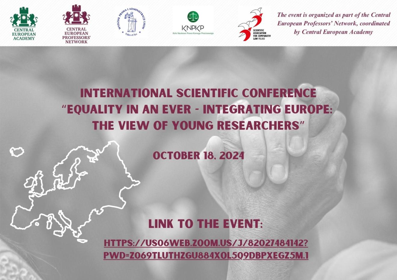 Ilustracja aktualności: Conference “Equality in an Ever-Integrating Europe: The View of Young Researchers”