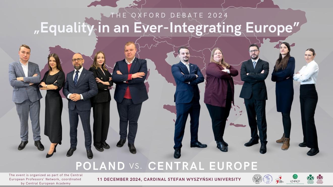 Ilustracja aktualności: Debata Oxfordzka „Equality in an Ever-Integrating Europe”